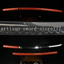 JAPANESE SAMURAI SHIRASAYA SWORD KATANA Clay Tempered UNOKUBI-ZUKURI Blade for sale  Shipping to South Africa