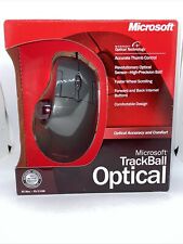 Mouse óptico antigo Microsoft TrackBall precisão conforto PC Mac X08-70346 comprar usado  Enviando para Brazil