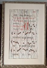 Early music illuminated for sale  Santa Rosa