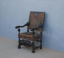 Poltrona trono legno usato  Beinette