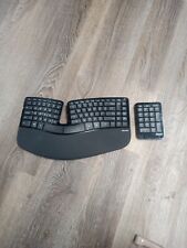 Microsoft X878016-001 1559 Sculpt Ergonomic Wireless PC Keyboard No Dongle  for sale  Shipping to South Africa