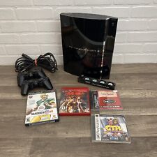 Sony PlayStation 3 Fat 60GB CBEH1000 PS3 PS2 PS1 Backwards Compatible Bundle for sale  Shipping to South Africa
