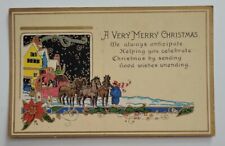 Postcard merry christmas for sale  Brainerd