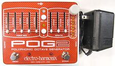 Pedal de efeitos gerador de oitava polifônica Electro-Harmonix EHX POG 2 usado comprar usado  Enviando para Brazil