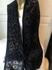 Long velvet scarf for sale  ORPINGTON