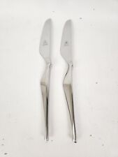 Facas de faca Mepra Inox ergonômica aço inoxidável polido ITÁLIA 2 peças, usado comprar usado  Enviando para Brazil