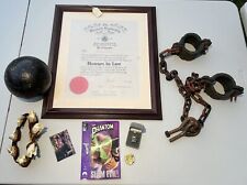 RARE THE PHANTOM 1996 PROP LOT Screen Used Movie Indiana Jones Myers Don Post, used for sale  Harrison
