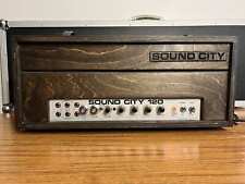 Vintage Sound City 120 cabeça amplificador para guitarra ou baixo anos 70 comprar usado  Enviando para Brazil