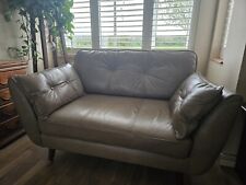 Leather seater cuddler for sale  TELFORD