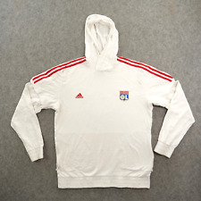 Usado, Sudadera con capucha Olympique Lyonnais Lyon para hombre manga larga grande Adidas segunda mano  Embacar hacia Argentina