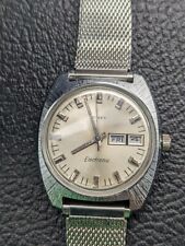 Vintage Timex Electronic Sunburst Dial Repair Relógio Masculino H3 comprar usado  Enviando para Brazil