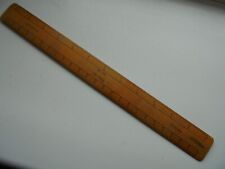 Vintage wooden ruler for sale  NEWPORT