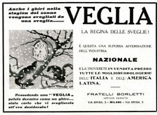 Pubblicita 1928 veglia usato  Biella