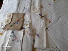 Vintage hand embroidered for sale  YEOVIL