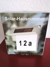 Solar hausnummer gebraucht kaufen  Drensteinfurt