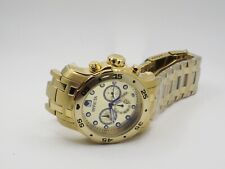 Used, Invicta Scuba Pro Diver 0074 SS LInk Chronograph Watch For Parts Only Damaged for sale  Shipping to South Africa