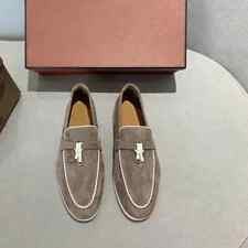 Mocassins 2024 berloques de caminhada de verão sapatos de camurça para homens/femininos sapatos comprar usado  Enviando para Brazil