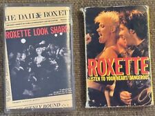 ROXETTE - LOOK SHARP + LISTEN TO YOUR HEART (UK CASSETTE ALBUM + UK SINGLE) comprar usado  Enviando para Brazil