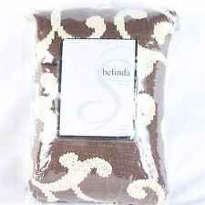 Softline Sheer Belinda 55 x 84 Panel Chocolate Brown Polyester Dry Clean Z424, used for sale  Shipping to South Africa