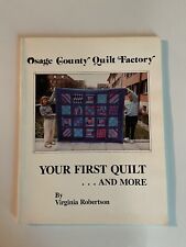 Colcha Osage County fábrica sua primeira colcha e mais Virginia Robertson comprar usado  Enviando para Brazil