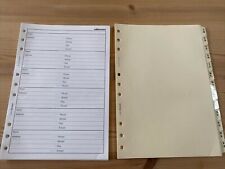 Filofax vintage rare for sale  CHESTERFIELD