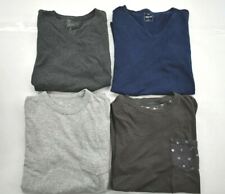 4 GAP Adulto Unissex Multicolor 2-Crew 2-V-Neck Manga Curta T-Shirts Casual S comprar usado  Enviando para Brazil