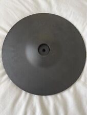 ROLAND V DRUMS CY-12r CYMBAL white underside  pad three zone trigger, used for sale  Shipping to South Africa