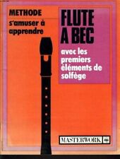 Methode flute bec d'occasion  France