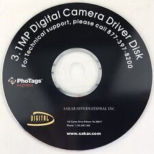 OEM Sakar 3.1MP Digital Camera Driver Disk PhoTags Computer Software D for sale  Shipping to South Africa