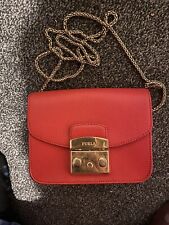 Furla leather red for sale  BUCKINGHAM