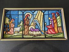 Completed needlepoint religiou for sale  Warrenton