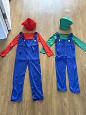 Mario luigi costumes for sale  LEIGH-ON-SEA