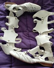 white gladiator sandals for sale  CRAIGAVON