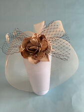 Hair fascinator brown for sale  OKEHAMPTON