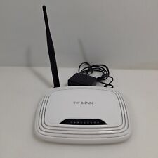 Usado, Unidad de Internet antena blanca TP Link TL-WR740N inalámbrico N Router Wifi 4 puertos segunda mano  Embacar hacia Argentina