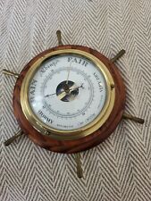 Barometer wooden marine for sale  DARWEN