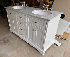 double vanity white sink for sale  Marietta