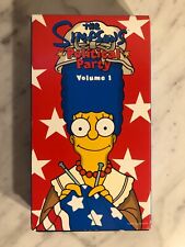 Partido Político Los Simpson Vol. 3 (VHS, 2000) segunda mano  Embacar hacia Argentina
