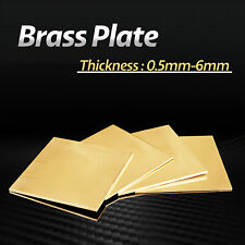 Brass sheet various for sale  Shipping to Ireland