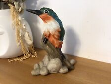 Porcelain figurine kingfisher for sale  SLEAFORD