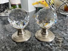 Crystal faceted mortice for sale  WALTHAM CROSS