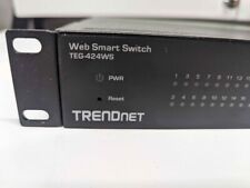 Conmutador de red gigabit Trendnet TEG-424WS segunda mano  Embacar hacia Argentina