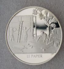 Medaille argent papier d'occasion  Plombières-lès-Dijon