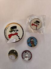 Geocoin snowman snowflake for sale  Santa Fe