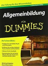 Allgemeinbildung dummies göpf gebraucht kaufen  Berlin