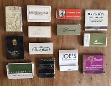 Vintage matchboxes matchbooks for sale  HINDHEAD