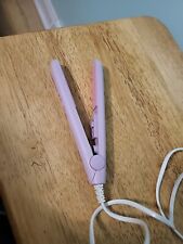 a Mini Hair Iron Pink Corrugated Plate  Curling Iron Curl Modelling  A20, used for sale  Shipping to South Africa