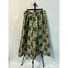 𝅺Handmade African Print Fabric Skirt Women US Large for sale  Shipping to South Africa