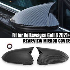 2 peças compatível com VW Golf MK8 2021-2023 preto carbono OX buzina espelho lateral tampa acabamento comprar usado  Enviando para Brazil