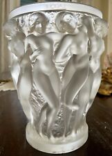 Lalique bacchantes vaso usato  Fano